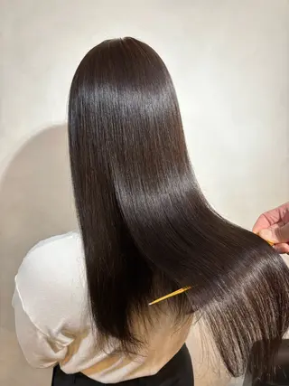 ロング 美髪矯正 🌈髪質改善 山下のヘアスタイル