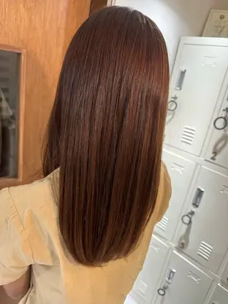 ロング 艶カラー/韓国風ヘア 🐈‍⬛sofy🐾のヘアスタイル