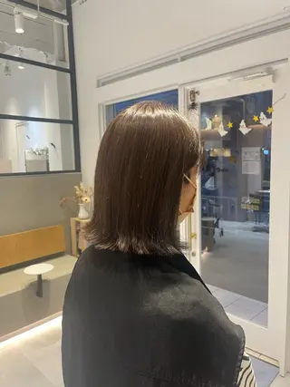 ミディアム カラー Le rond所属・はる とのヘアスタイル