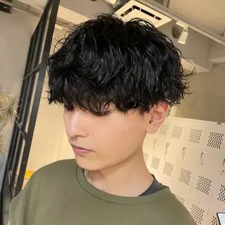 パーマ メンズ ひなた / elima調布のヘアスタイル