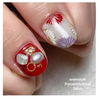 ショート ネイル 👑enen style👑のネイルデザイン