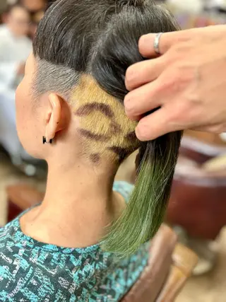 ミディアム カラー HAIR MAKE Avalon 橋本店所属・💎白髪染めも対応 🙆👌山本明菜のヘアスタイル