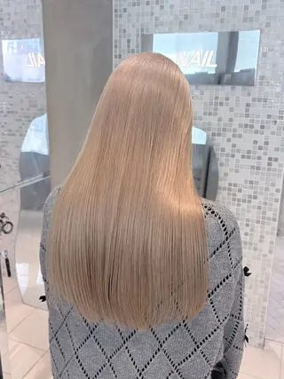 カラー くすみカラー/ブリ ーチ seina★のヘアスタイル