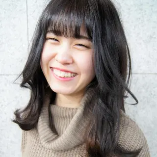 セミロング ヘアアレンジ terra✂️川嶋 大輔のヘアスタイル