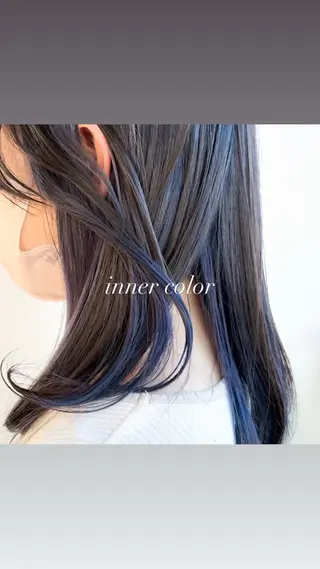 ミディアム カラー 艶カラー🫧 猿渡 響のヘアスタイル