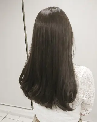 ロング カラー 💎大人ハイライト 💎上杉一也💎のヘアスタイル