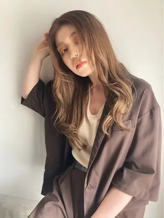 パーマ フラミューム伊勢崎所属・ㅤ ㅤ ㅤ ㅤ あゆみのヘアスタイル