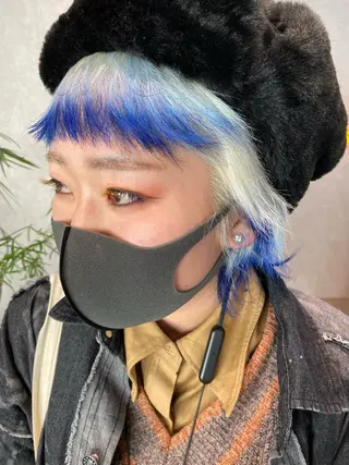 カラー ヘアアレンジ マツエク・マツパ XENA表参道 MIKUのヘアスタイル