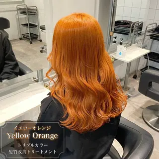 ロング カラー 【ﾐﾆﾓSALE】透 ける艶髪♡ストレートのヘアスタイル