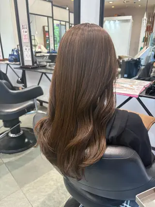 カラー 山内 友里菜のヘアスタイル