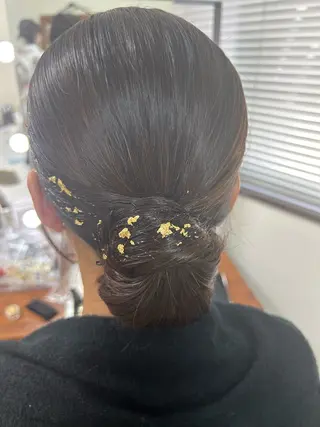 セミロング Delight ヘアメイク着付けのヘアスタイル