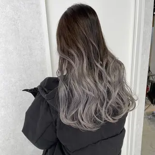 セミロング カラー ヘアアレンジ アンドウ ユウ/ レイヤーカット/韓国のヘアスタイル