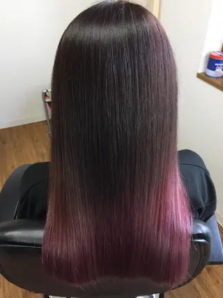 ロング カラー じょん 。のヘアスタイル