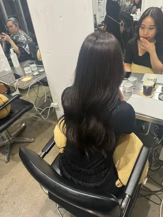 ロング カラー 新宿 似合わせカラー HINAのヘアスタイル