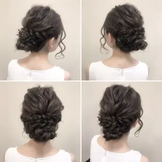 ロング ヘアアレンジ 沢田 瞳のヘアスタイル