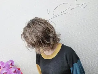 ミディアム LaRmE 代表　HoHaRa.のヘアスタイル