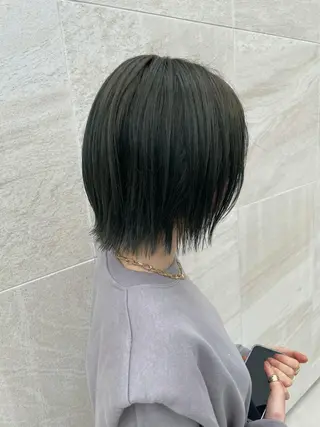 ショート カラー shigeru cut club 神田久志本店＆lag所属・田島 仁美のヘアスタイル