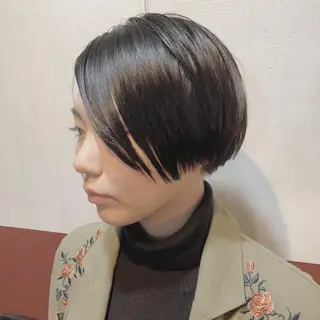 ショート カラー ノグチ ユウキ/ボブのヘアスタイル