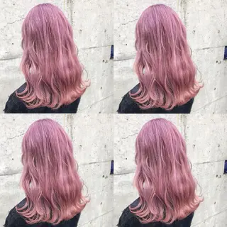 セミロング カラー ヘアアレンジ ネイル マツエク・マツパ メンズ人気NO,1 Genieジーニーのヘアスタイル