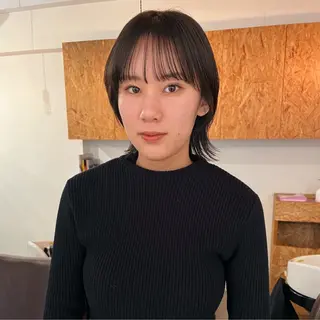 ミディアム 暖色/パーマ 🌼クニトウメイのヘアスタイル