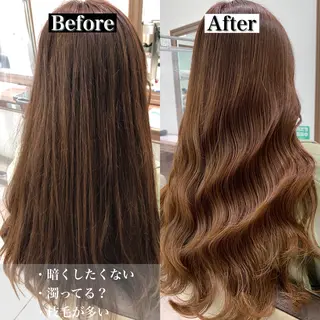 ロング 日野・八王子縮毛矯正 ワタナベリョウマのヘアスタイル