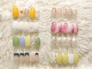 ネイル She by M【シーバイエム】パラジェル/ニュアンスネイル所属・She by M. Ryoukaのネイルデザイン