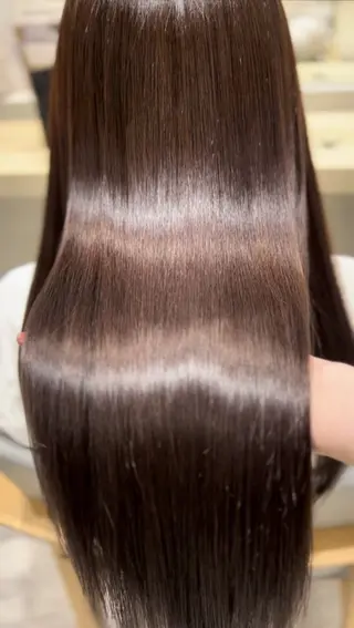 ロング 髪質改善/縮毛矯正/ クロサカ ユウナのヘアスタイル