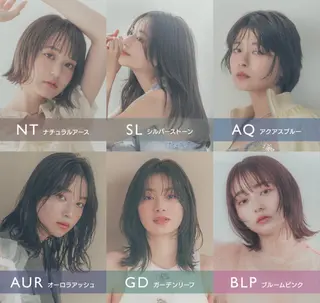 ミディアム merci JUNKIのヘアスタイル