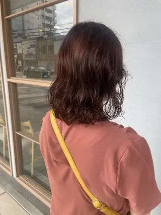 ミディアム カラー 骨格似合わせカット✨ 林 まどかのヘアスタイル