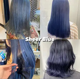 セミロング カラー Piaコータロー ハイトーン&‪ボブのヘアスタイル