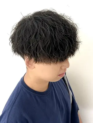 メンズ 山口稜太 メンズ/波巻きパーマのヘアスタイル