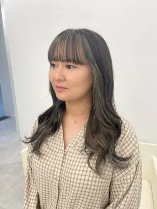 ロング カラー ヘアアレンジ 【Sweep】おじま のぞみのヘアスタイル