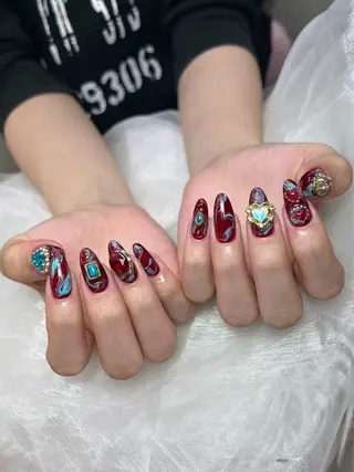 メンズ ネイル Bloom スカルプ専門店のネイルデザイン