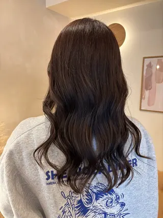ロング シンバヒナノ/パーマ レイヤーカット/ボブのヘアスタイル