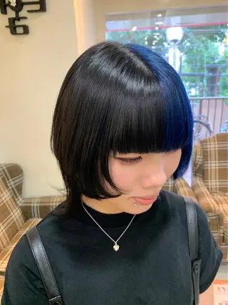 ショート L STUDIO心斎橋店所属・派手髪支持率No1 Eisukeのヘアスタイル