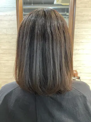 ミディアム ブルースヘアギャラリー所属・神宮寺 悠雅のヘアスタイル