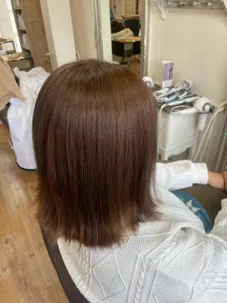 ミディアム やまもと かのんのヘアスタイル