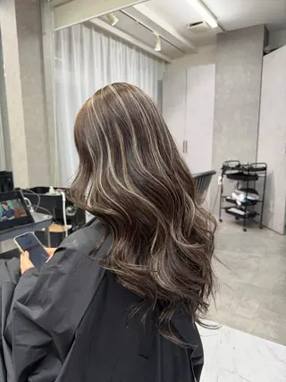 ロング カラー RAF TOKYO 2nd 今泉店所属・RAF KAEDEのヘアスタイル