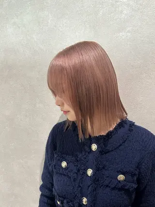 ミディアム 小寺 唯希のヘアスタイル