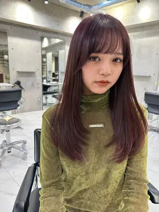 ロング SIGN店長中村 レイヤーカット募集のヘアスタイル
