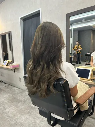 ロング カラー いなみね はるきのヘアスタイル