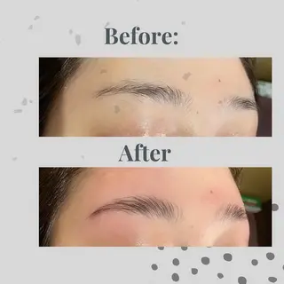 アイブロウ デコパーツが得意♪ ネイル/眉毛/エステの眉毛・アイブロウイメージ