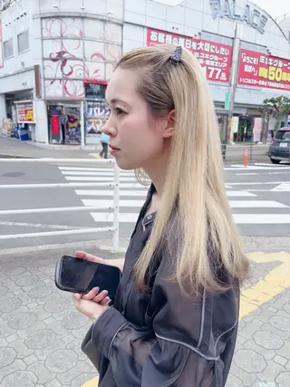 ロング カラー ✨️💎山口 真依💎✨️のヘアスタイル