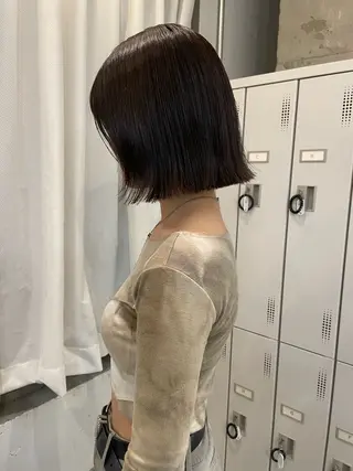 ショート 透明感カラー🪡🤍 nanao🤍🪡のヘアスタイル