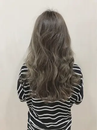 カラー パーマ ヘアアレンジ mihoko/ ニュアンスパーマのヘアスタイル