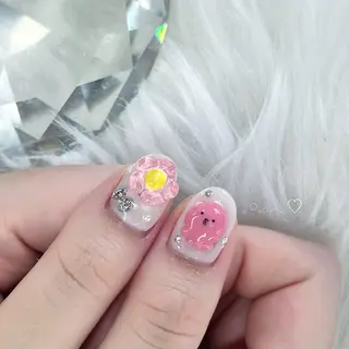 ネイル Basic本厚木店 Mahiroᙏ̤̫͚のネイルデザイン