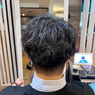 パーマ メンズ アグヘアーシータ所属・🤩メンズカット/ パーマ山本🤩のヘアスタイル