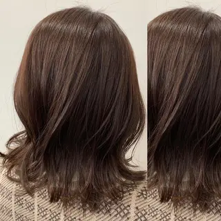 ミディアム カラー 三ツ井凌 【ヘアケアサロン】のヘアスタイル