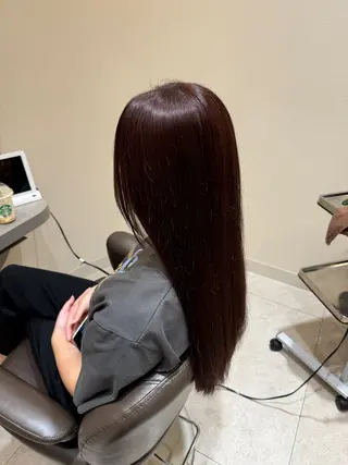 ロング カラー 山﨑 寛大のヘアスタイル