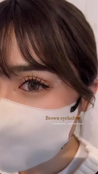 マツエク・マツパ airi 🕊‎🤍のマツエク・マツパデザイン